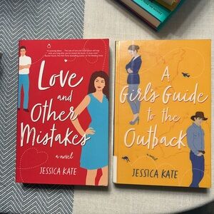 Jessica Kate Novel Set - Red and Yellow Covers